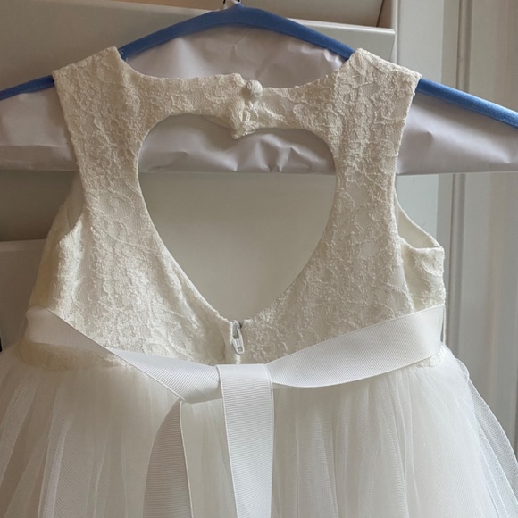 David’s Bridal Flower Girl Dress - Picture 3 of 5